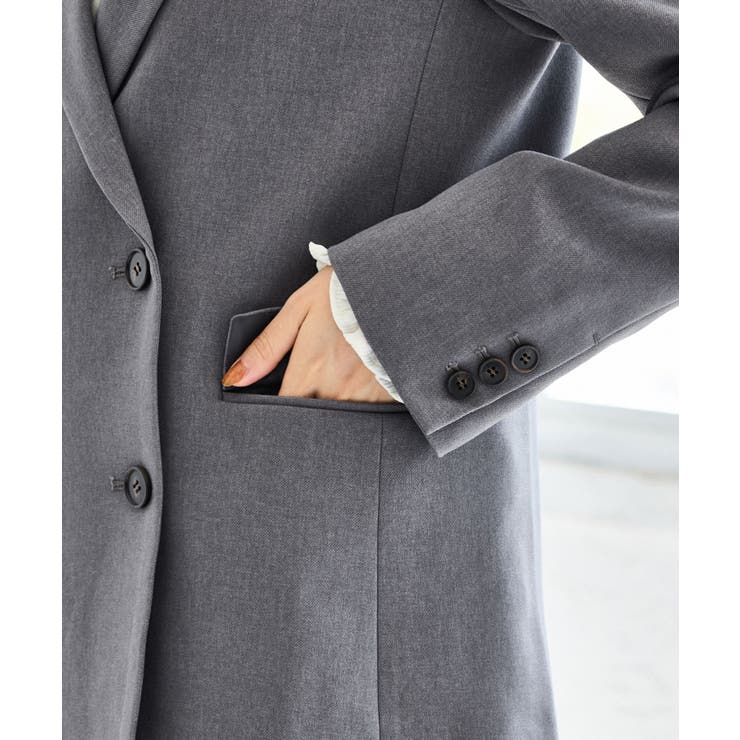 ウーリッシュダブルブレストテーラードジャケット | VIS  | 詳細画像41