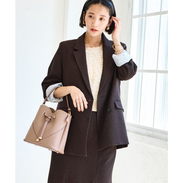 ウーリッシュダブルブレストテーラードジャケット | VIS  | 詳細画像7