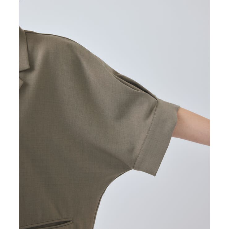 【WEB限定】タックスリーブテーラードジャケット | VIS  | 詳細画像15 