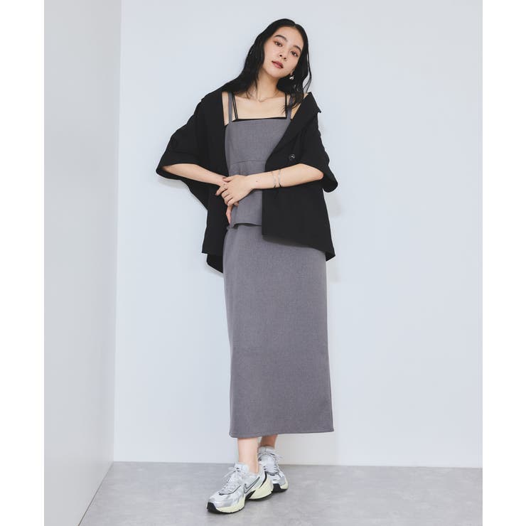 【WEB限定】タックスリーブテーラードジャケット | VIS  | 詳細画像3 