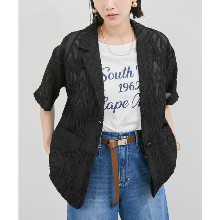 シアージャガードハーフスリーブサマージャケット | VIS  | 詳細画像4 