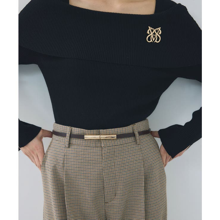 ブラウン(20) | 10mm幅ナローベルト | VIS 