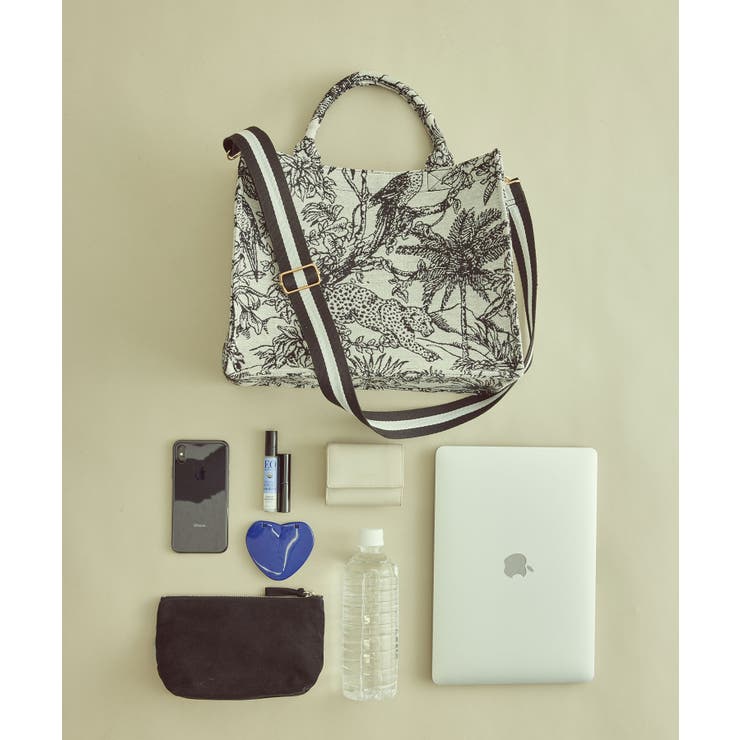 【新色追加】【A4対応】2WAYジャングル柄トートバッグ | VIS  | 詳細画像22 