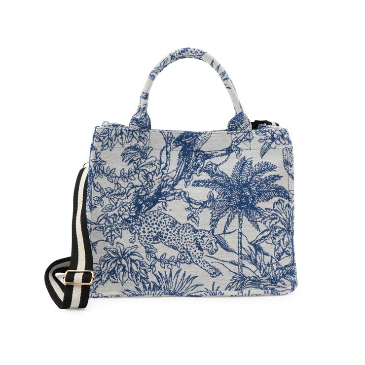 【新色追加】【A4対応】2WAYジャングル柄トートバッグ | VIS  | 詳細画像6 