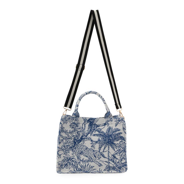 【新色追加】【A4対応】2WAYジャングル柄トートバッグ | VIS  | 詳細画像7 