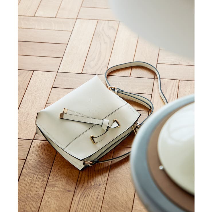 ホワイト(10) | 【新色追加】フロントタイミニショルダーバッグ | VIS 