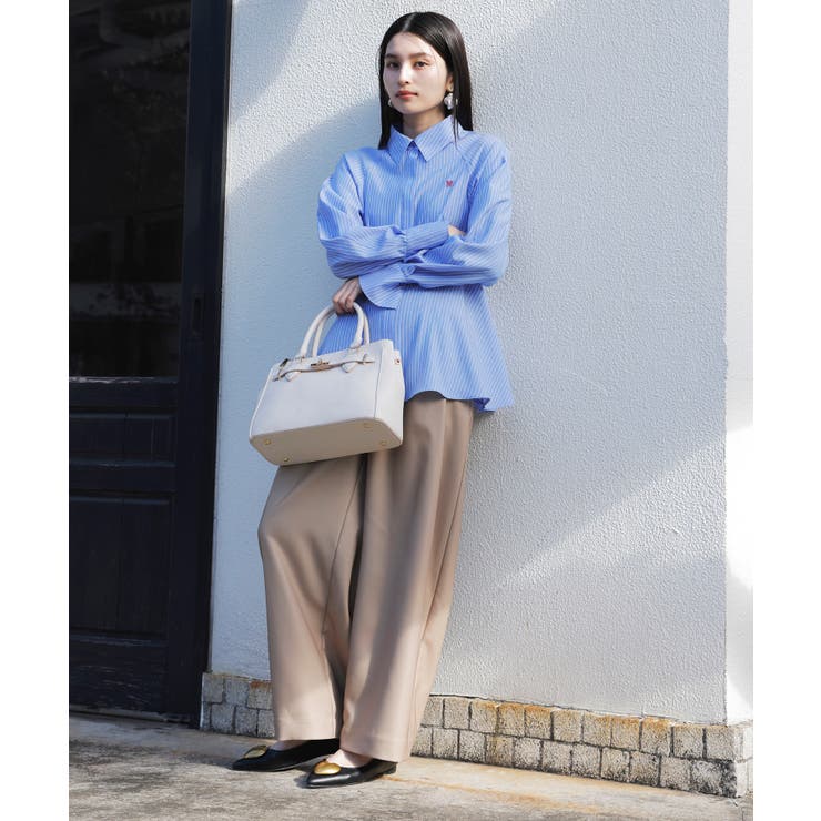 【新色追加】【2WAY】フロント金具3層トートバッグ | VIS  | 詳細画像5 