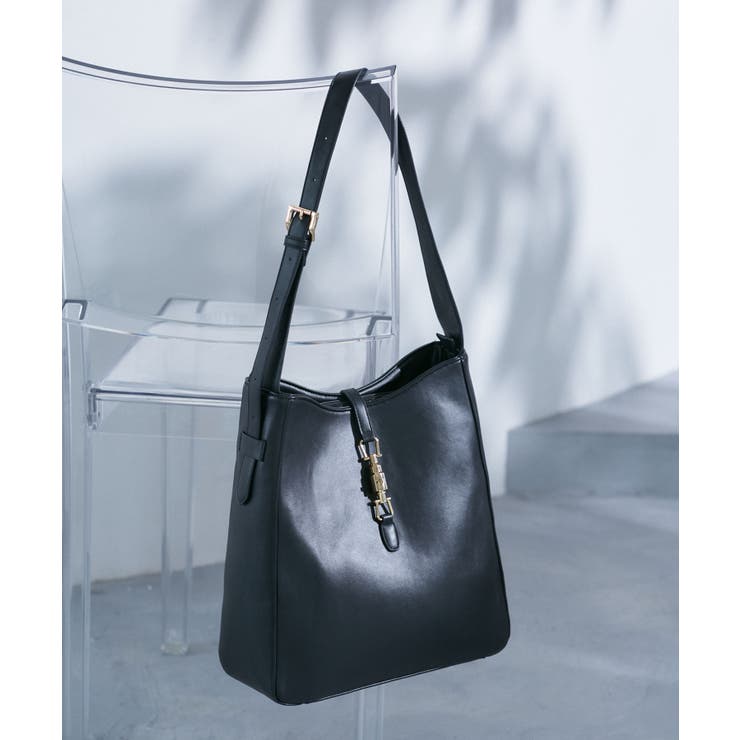 ブラック(01) | 【A4収納】ホーボーバッグ | VIS 