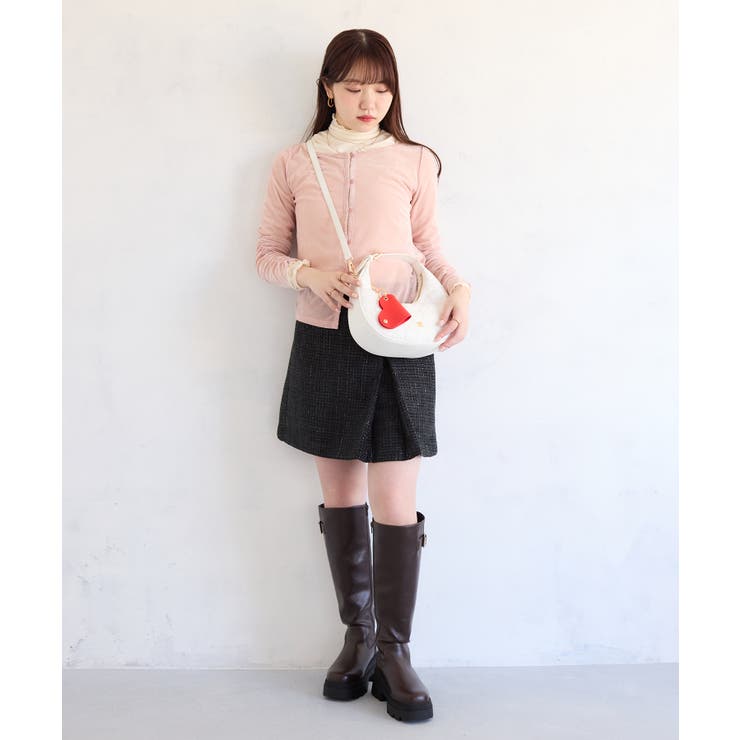 ハートチャーム付き2WAYキルトバッグ | VIS  | 詳細画像7 