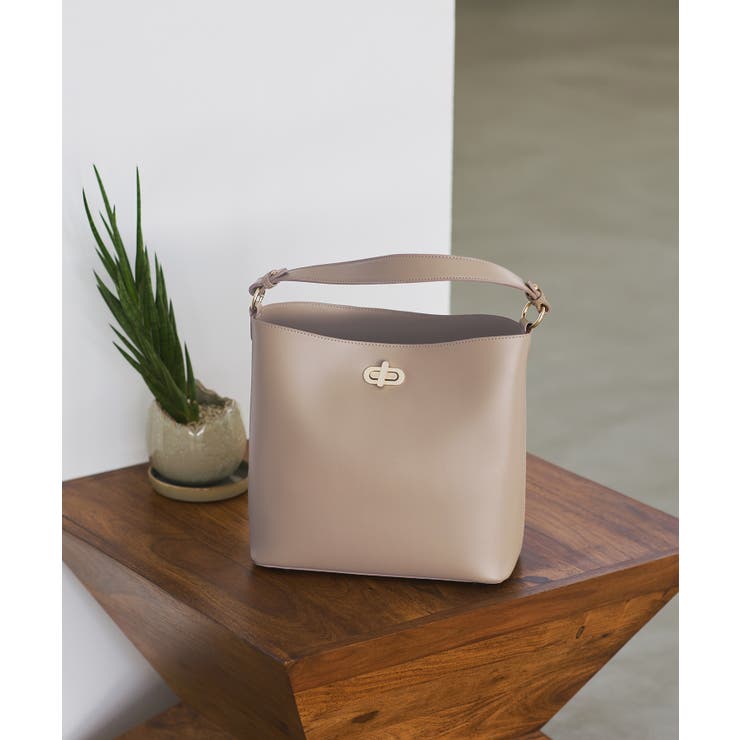 楕円ひねり3層ショルダーバッグ/2WAY | VIS  | 詳細画像1 