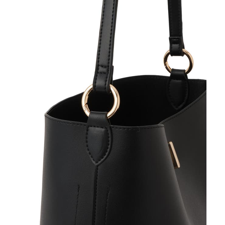 楕円ひねり3層ショルダーバッグ/2WAY | VIS  | 詳細画像17 