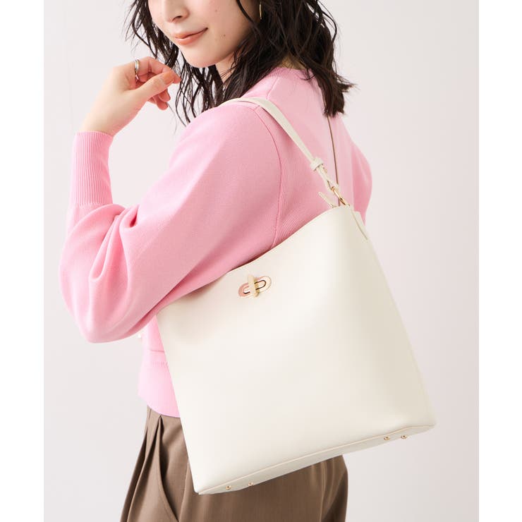 楕円ひねり3層ショルダーバッグ/2WAY | VIS  | 詳細画像22 