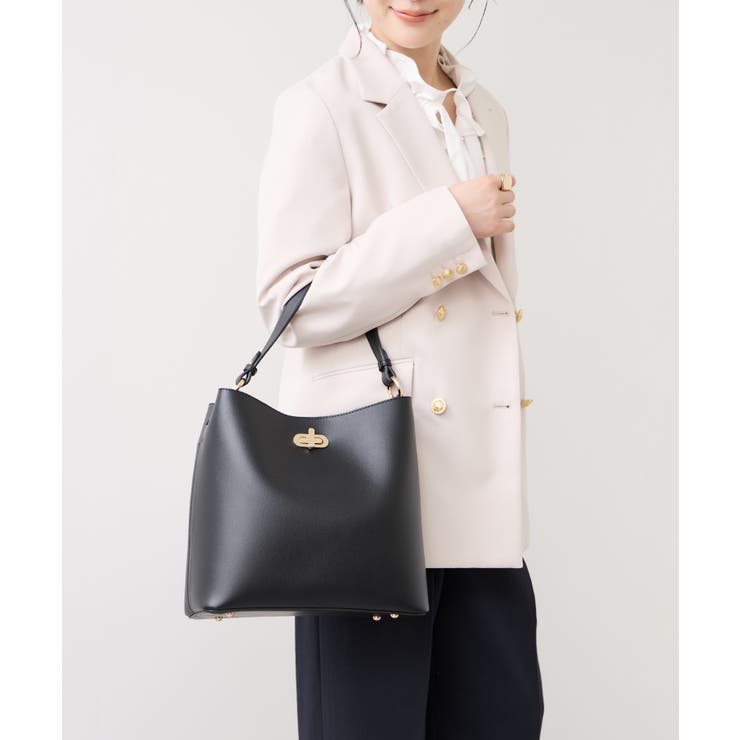 楕円ひねり3層ショルダーバッグ/2WAY | VIS  | 詳細画像26 