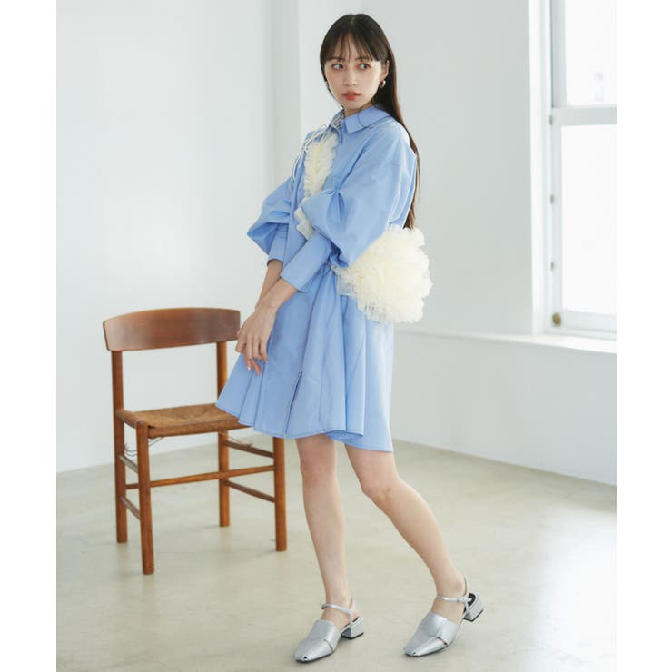 【ご好評につき追加生産】チュールフリルショルダーバッグ【3WAY】 | VIS  | 詳細画像23 