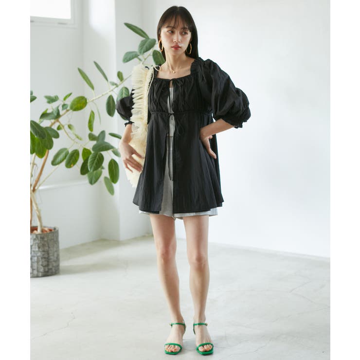 【ご好評につき追加生産】チュールフリルショルダーバッグ【3WAY】 | VIS  | 詳細画像24 