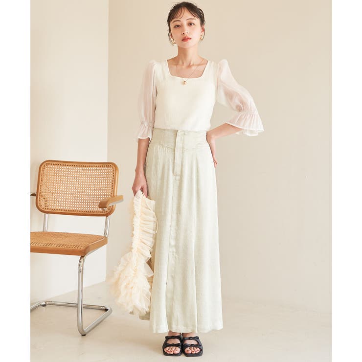 【ご好評につき追加生産】チュールフリルショルダーバッグ【3WAY】 | VIS  | 詳細画像4 