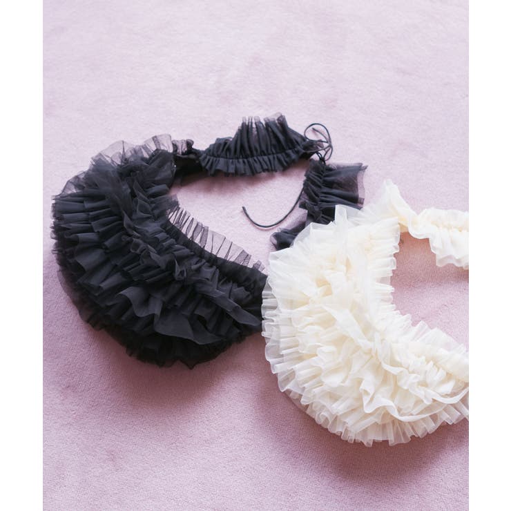 【ご好評につき追加生産】チュールフリルショルダーバッグ【3WAY】 | VIS  | 詳細画像7 