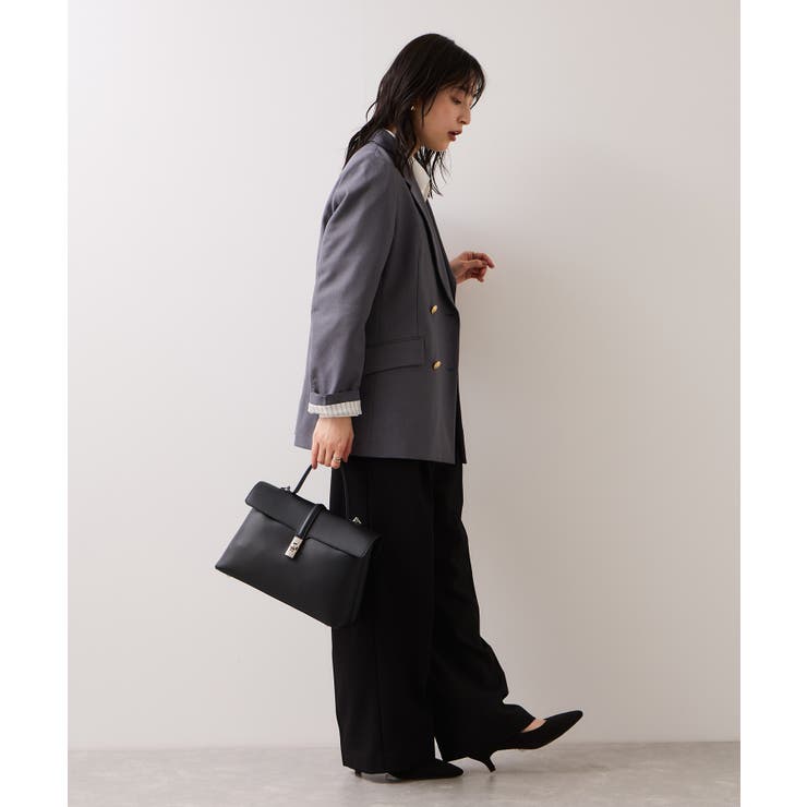 ひねり金具ワンハンドルバッグ/2WAY、軽量 | VIS  | 詳細画像7 