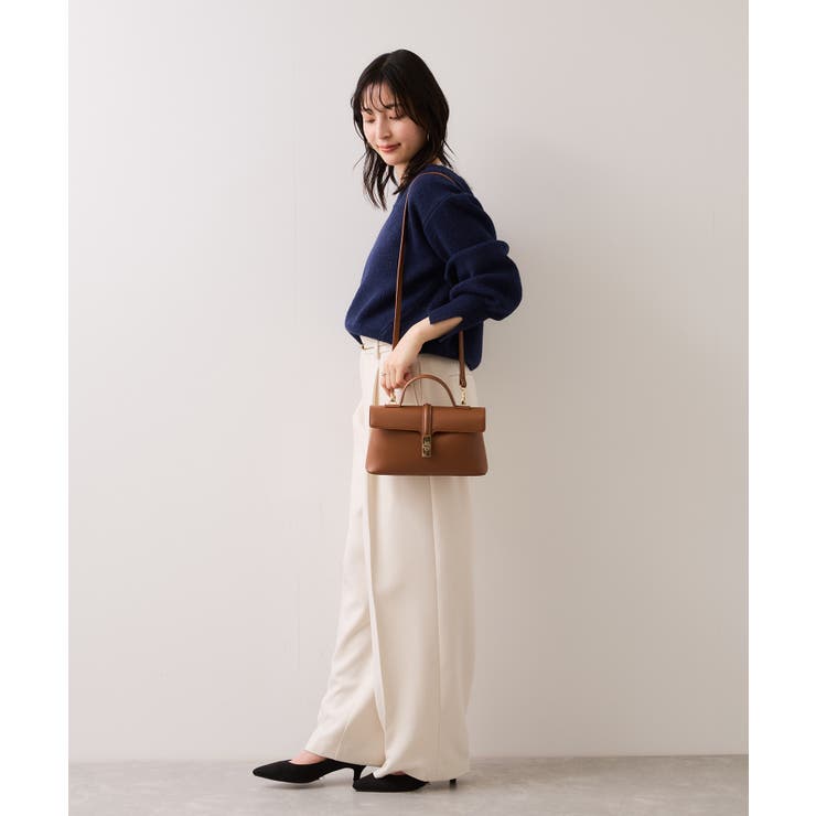 ひねり金具ワンハンドルミニショルダーバッグ/2WAY、WEB限定カラーあり | VIS  | 詳細画像11 