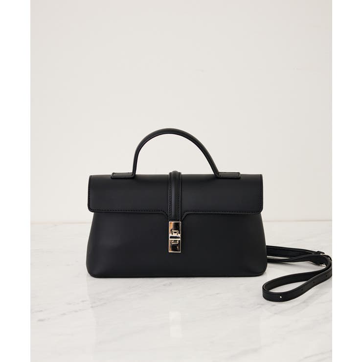 ひねり金具ワンハンドルミニショルダーバッグ/2WAY、WEB限定カラーあり | VIS  | 詳細画像40 