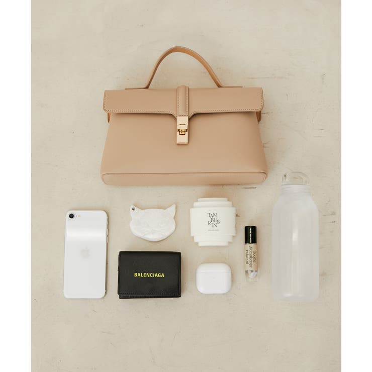 ひねり金具ワンハンドルミニショルダーバッグ/2WAY、WEB限定カラーあり | VIS  | 詳細画像7 