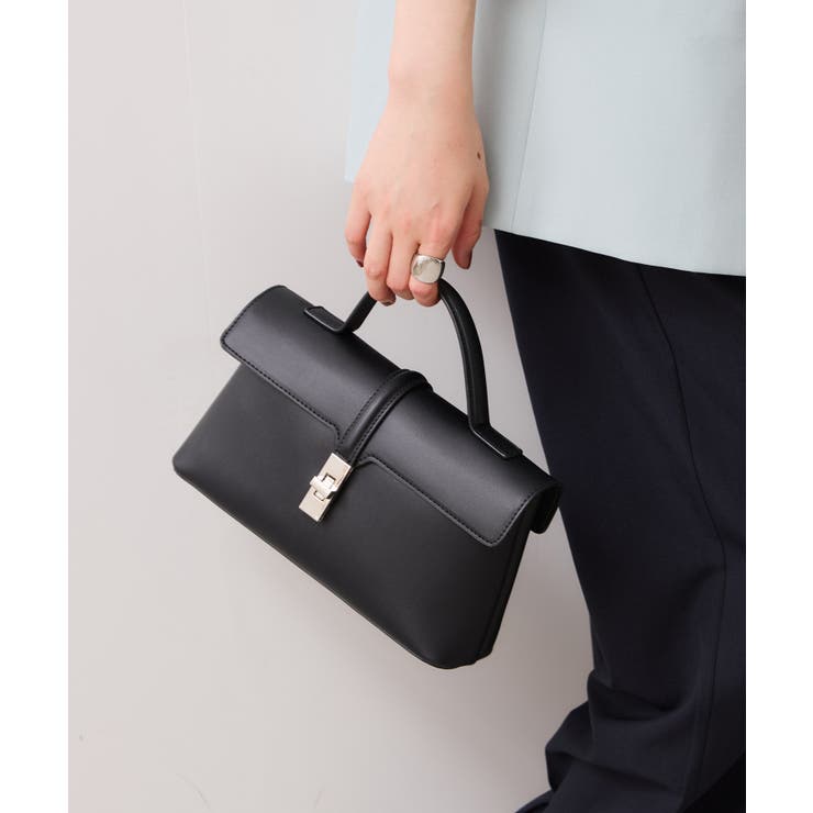 ひねり金具ワンハンドルミニショルダーバッグ/2WAY、WEB限定カラーあり | VIS  | 詳細画像8 