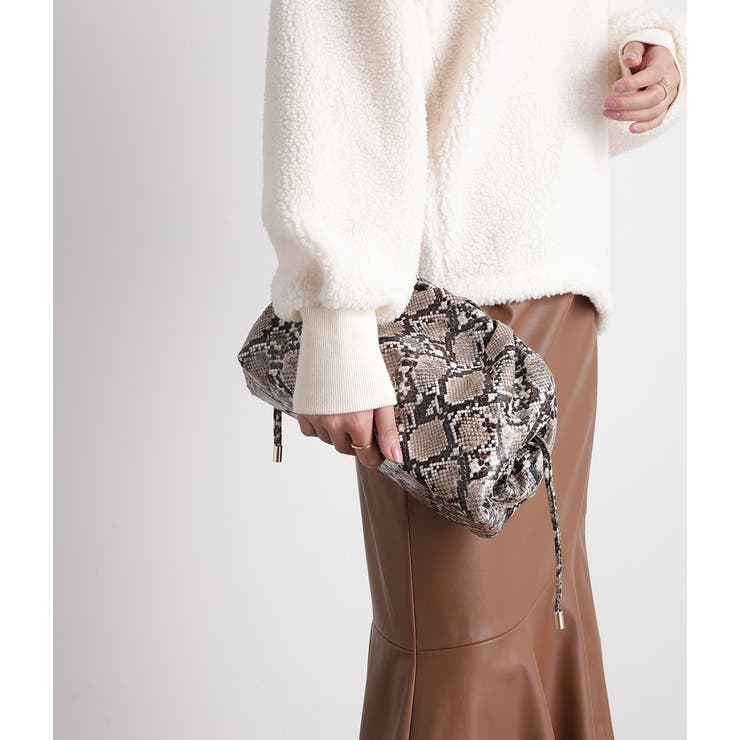 その他(99) | 【田中みな実さん着用】くち金ギャザーショルダーバッグ | VIS 