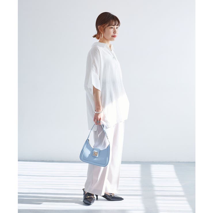 ローズ刺繍スクエアバッグ[品番：IGAW0005920]｜axes femme