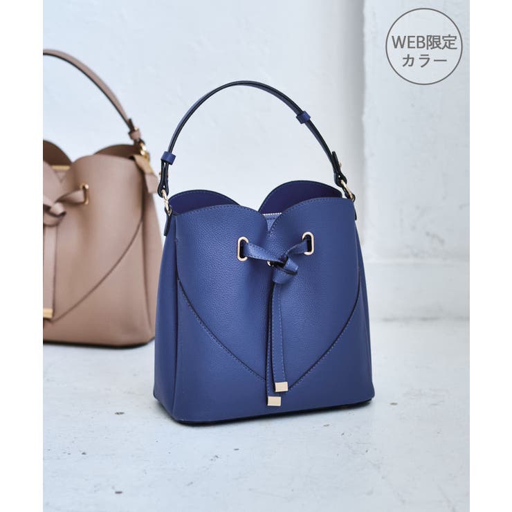 ブルー系(45) | 【累計3万点突破】【2WAY】ハートカットバッグ/追加 | VIS