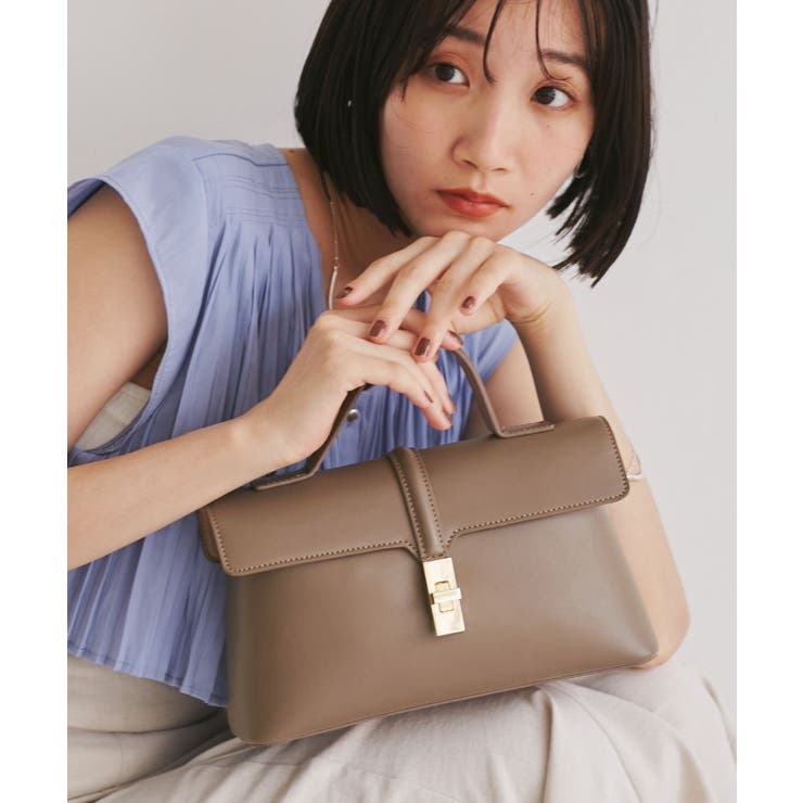 【新色追加】ひねり金具ワンハンドルミニショルダーバッグ | VIS  | 詳細画像14 