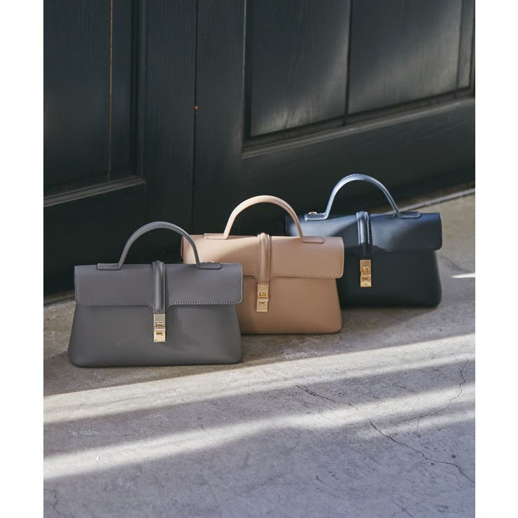 【新色追加】ひねり金具ワンハンドルミニショルダーバッグ | VIS  | 詳細画像15 