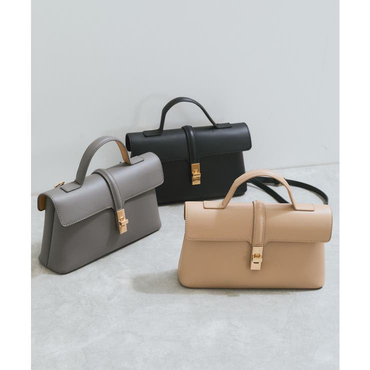 【新色追加】ひねり金具ワンハンドルミニショルダーバッグ | VIS  | 詳細画像18 