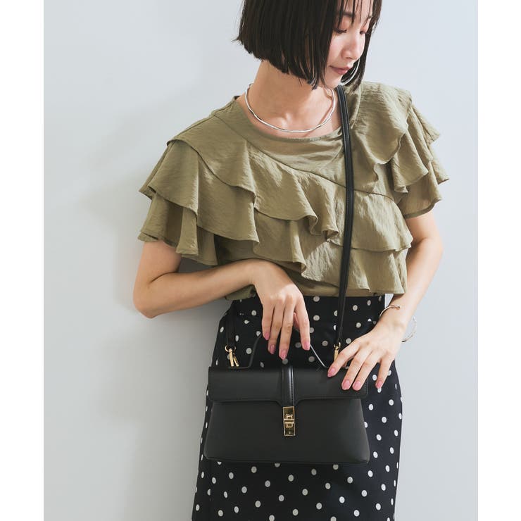 【新色追加】ひねり金具ワンハンドルミニショルダーバッグ | VIS  | 詳細画像8 