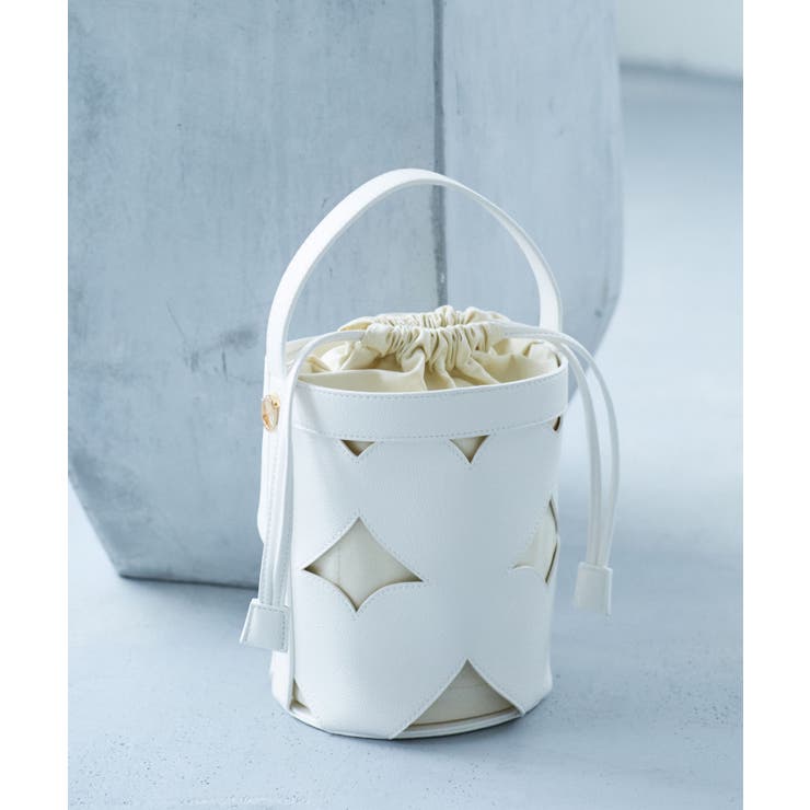 ホワイト系(13) | カットワーク2WAYバッグ | VIS 