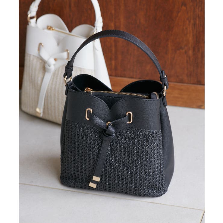 【2WAY】ハートカットカゴバッグ | VIS  | 詳細画像21 