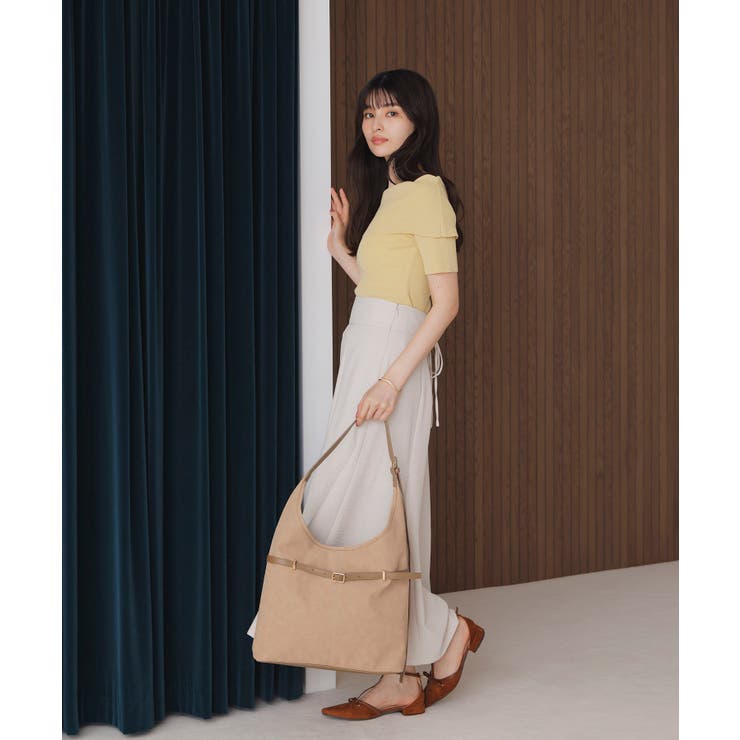 【A4収納】フロントベルトソフトショルダーバッグ | VIS  | 詳細画像10 