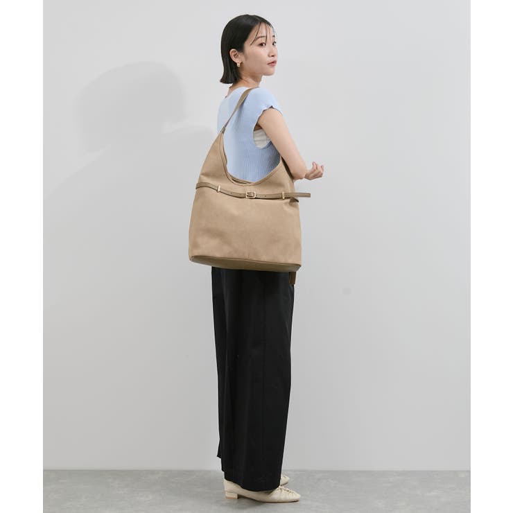 【A4収納】フロントベルトソフトショルダーバッグ | VIS  | 詳細画像12 