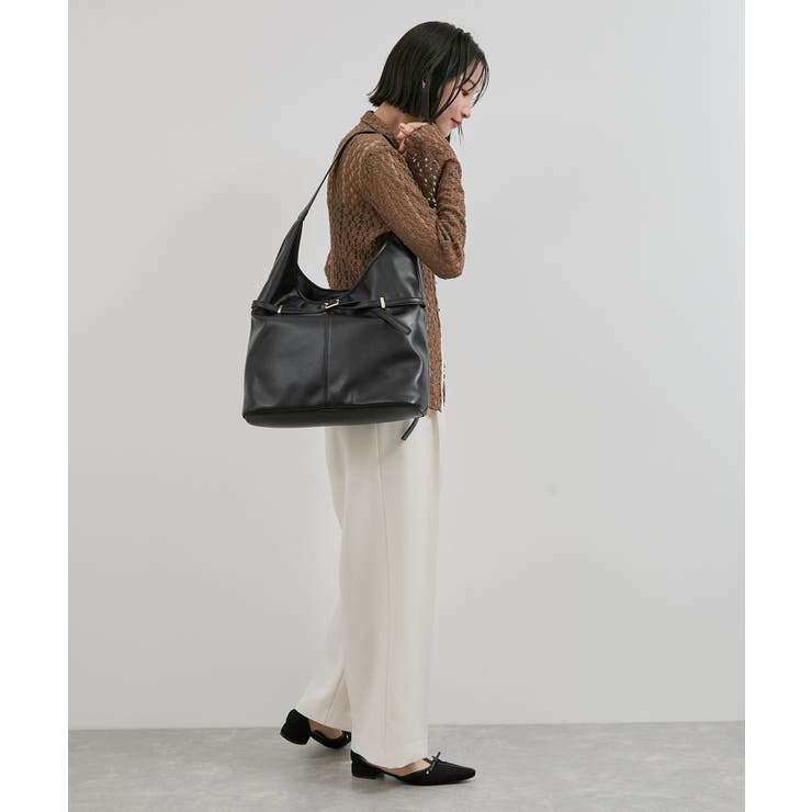 【A4収納】フロントベルトソフトショルダーバッグ | VIS  | 詳細画像14 