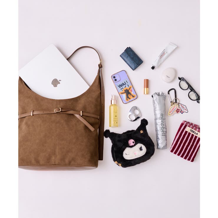 【A4収納】フロントベルトソフトショルダーバッグ | VIS  | 詳細画像15 