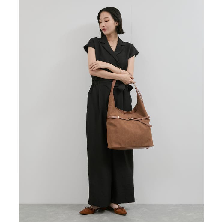 【A4収納】フロントベルトソフトショルダーバッグ | VIS  | 詳細画像7 