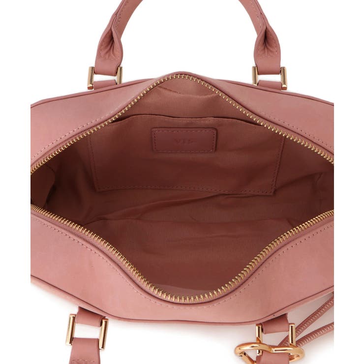 ロゴスエードミニボストンバッグ/2WAY[品番：VISW0050514]｜VIS （ビス