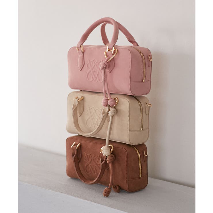 た*か様 コーチ　ピンク スエード ボストンバッグ COACH（コーチ） バッグ レディース ボストンバッグ アウトレット 2WAY