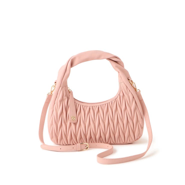 【2WAY】ねじりハンドルキルティングバッグ | VIS  | 詳細画像23 