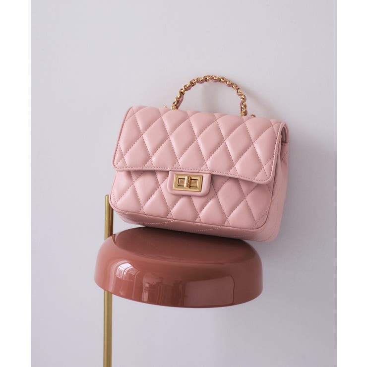 チェーンハンドルキルティングショルダーバッグ/2WAY・一部WEB限定カラー | VIS  | 詳細画像13 