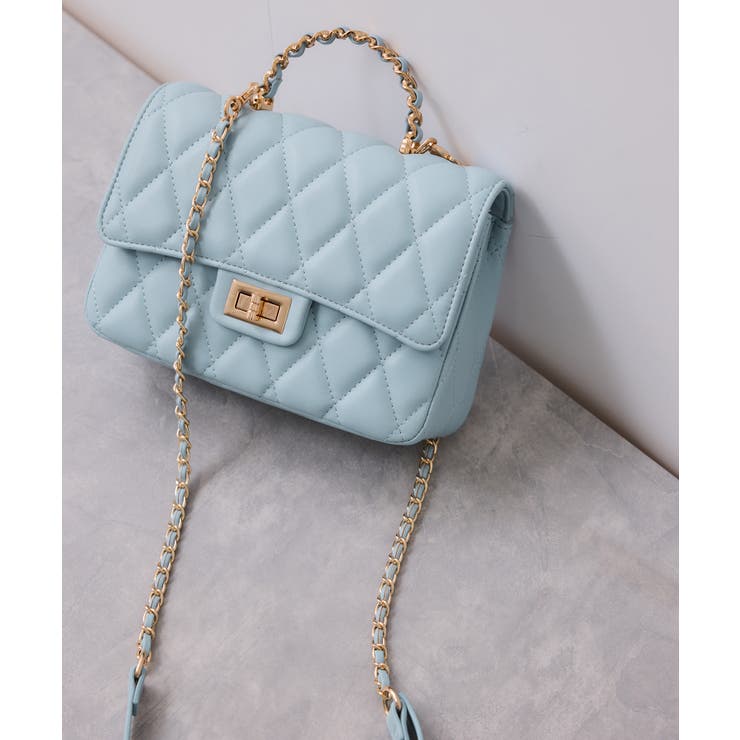 チェーンハンドルキルティングショルダーバッグ/2WAY・一部WEB限定カラー | VIS  | 詳細画像9 