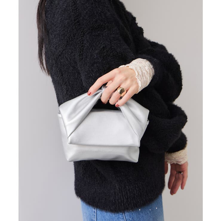 リボンハンドルチェーンショルダーバッグ/2WAY | VIS  | 詳細画像5 