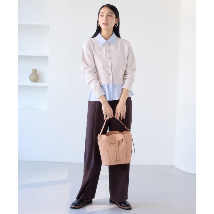 フラワーカットショルダーバッグ/2WAY | VIS  | 詳細画像29 