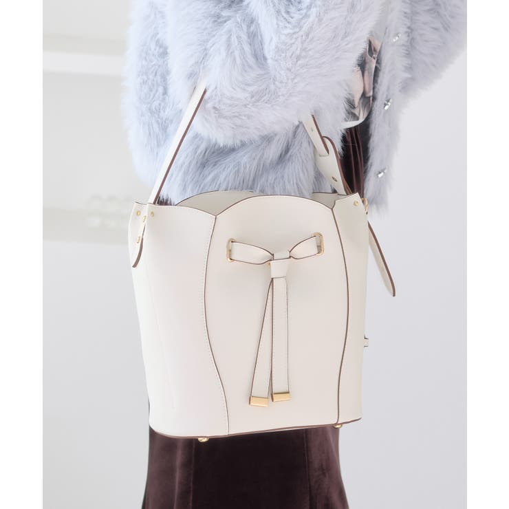 フラワーカットショルダーバッグ/2WAY | VIS  | 詳細画像32 