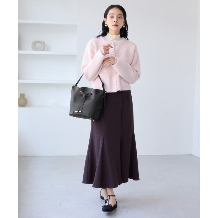 フラワーカットショルダーバッグ/2WAY | VIS  | 詳細画像34 