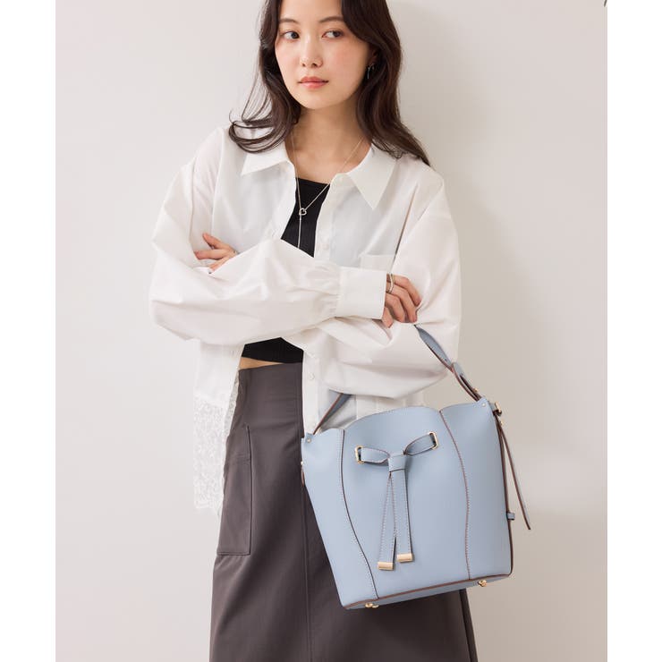 フラワーカットショルダーバッグ/2WAY | VIS  | 詳細画像39 